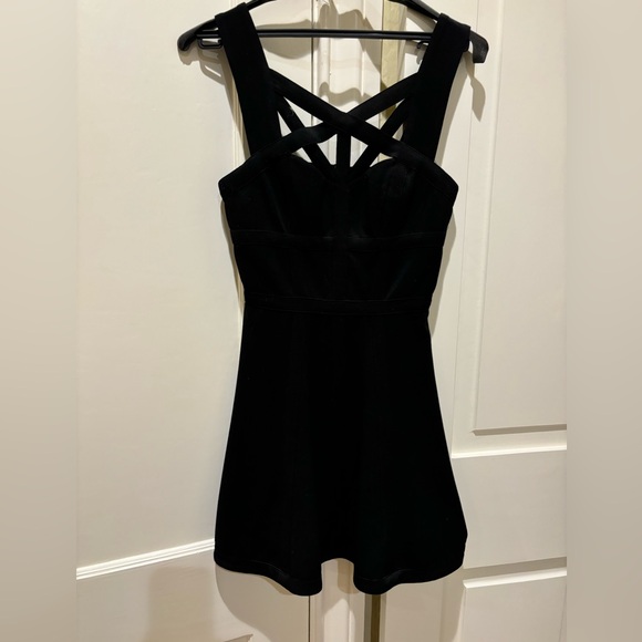 Black BCBG Yasminka Mini Dress - Picture 3 of 5